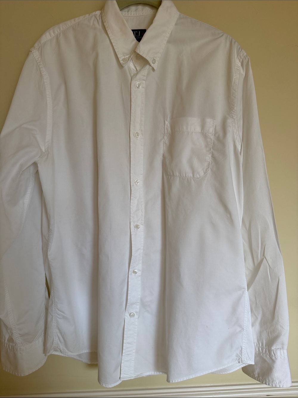 Trussardi White Men's Button-Down Shirt